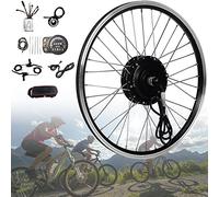 electric bicycle wheel， Electric bike conversion kit E-bike conversion kit 20"/24"/26"/27.5"/28"/29"/700C rear wheel cassette Motor Drive Kit LED display Brushless(36v/250w,27.5inch)