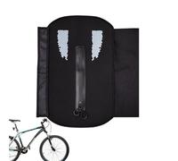 Electric Bike Battery Cover, Dust and Mud Protection, Waterproof Case with Reflective Strips | for Cycling at Night, Rain and Winter
