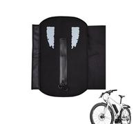 Electric Bike Battery Cover - Dust-free Safe Protector | Waterproof E-Bike Accessories with Reflective Strips - for Night Rides Cycling and In Rainy Winter Colder Weather Outer