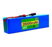 Electric Bike Battery Pack 48V 28Ah with Charger, 13s5p Configuration for E-Bike and Bicycle,With Anderson plug(T)