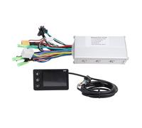 Electric Bike Controller Display Meter Kit Premium ABS Aluminum Alloy 36V 48V 60V 500W 28A Sine Wave Brushless 3 Mode LCD Display for Electric Bike Modification Set