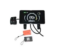 Electric Bike Controller Display Panel 24V-72V Bicycle LCD 4-inch Liquid Crystal Meter Instrument SRM808X with Light Sensing NFC Switch Machine Control with 5 Pin Speedometer Odome