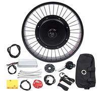 Electric Bike Conversion Kit 1000W 48V Brushless Gearless Motor with Controller - 20" Front Wheel, 45N.M Torque, 48Km/H Speed