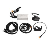 Electric Bike Conversion Kit 17A Sinewave 3 Mode Controller UKC3 Color Screen Display with Connector for DIY Electric Bikes Electric Scooters Aluminum Alloy ABS Plastic