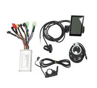 Electric Bike Conversion Kit 24V 36V 48V 250W 350W W17A Sine Wave Controller, LCD M5 Rainproof Display, Power Assist Sensor and Thumb Throttle DIY for Bicycle, Scooter