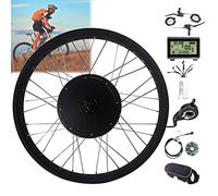 Electric Bike Conversion Kit, 72V 3000W Hub Motor Set, Direct Drive Rear Wheel for E-Bike, Includes LCD Panel, Compatible with 20-26 Inch Bicycles