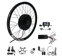 Electric Bike Conversion Kit, 72V 3000W Rear Wheel, 24-29 Inch MTX39 (24 Inch Rear)