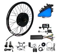 Electric Bike Conversion Kit, 72V 3000W Rear Wheel, MTX39, 24-29"/700C Wheel Options, 26AH Triangle Battery (Rear 29 Inch)