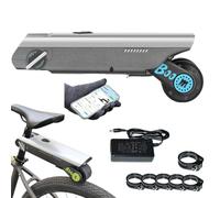 Electric Bike Conversion Kit, Bicycle Electric Booster with Smart App Control, 4 Pedal Assist Modes, 15.5Mph Speed, Up to 31Miles Range, Includes 6 Adapters for Mountain Road Bikes(Blue)
