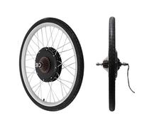 Electric Bike Conversion Kit Brushless Gear Hub Motor Rear Wheel E-Bike Kit with Pedal Assist Sensor, High-Speed 48V 1000W Electric Bike Conversion Kit Durable Motor for Adult Bicycles (Inches, 28)