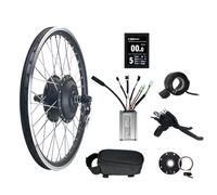 Electric Bike Conversion Kit, Brushless Gear Motor with KT Controller, DIY Mountain Bike Conversion with Throttle and PAS for Enhanced Performance