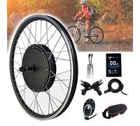Electric Bike Conversion Kit - Front Hub Motor with LCD Display for Easy E-Bike Upgrade