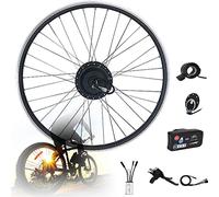 Electric Bike Conversion Kit Rear Wheel,36V48V 250/350/500W E-Bike Kit with LED880 Display, Brushless Gear Motor,Electric Bicycle Motor Conversion Kit,20in-48V/250W