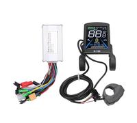 Electric Bike Conversion Kit Sine Wave 3 Mode 17A Controller with Color LCD Display for Mountain Bikes Aluminum Alloy Shell ABS Material