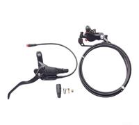 Electric Bike Disc Brake Lever and Caliper Kit with 2 Pin Waterproof Connector, Aluminum Alloy Frame, Hydraulic System Delivers Responsive and Safe Stopping Power (Right Rear Brake)