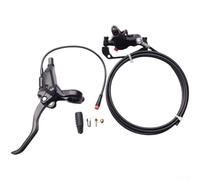 Electric Bike Disc Brake Lever and Caliper Kit with 2 Pin Waterproof Connector, Aluminum Alloy Frame, Hydraulic System Delivers Responsive and Safe Stopping Power (Left Rear Brake)