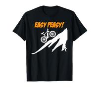 Electric Bike EASY PEASY E-Bike Rider Funny E-Bikes T-Shirt