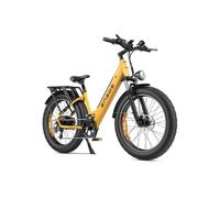 Electric bike ENGWE E26 ST Range 140km Motor 250W Battery 48V16Ah Front suspension Snow tires 26 inches VTC Fat bike Yellow