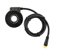 Electric Bike KT V12L PAS Pedal Assist Sensor 6 Magnets Left Dual Hall Sensors 3 Pin Waterproof Connector Kunteng Ebike Conversion Kit Parts