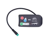VGEBY Electric Bike LCD Display, Electric Bicycle Intelligent Control Panel E-Bike 36V 48V Display Meter for KT-LED880 Display E-Bike Conversion Accessories Electric Bicycle Modification Accessories