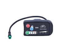 VGEBY Electric Bike LCD Display, Electric Bicycle Intelligent Control Panel E-Bike 36V 48V Display Meter for KT-LED880 Display E-Bike Conversion Accessories Electric Bicycle Modification Accessories