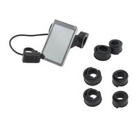 Electric Bike LCD Display Meter Multi-functional High Visibility for Cycling 3.8 Inch Lightweight ABS and Aluminum