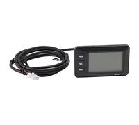 Electric Bike LCD Display - S866 Bike Speedometer, Odometer & Computer, 5pin Interface, Easy-to-Read Screen, Durable PC Shell, 1.5m Adapter Cable