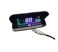 Electric Bike LCD Display Scooter Speedometer Screen 48V 60V 72V Ebike Meter Electric Tricycle Dashboard 6 Pin Instrument Panel(without windshield)