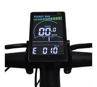 Electric Bike LCD Display Screen, 3.6 inch TFT Large Colorful Screen M6C E-Bike Scooter Meter Panel Ebike Accessories, without 5pin SM Cable
