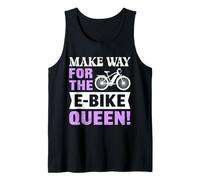 Electric Bike MAKE WAY FOR THE E-BIKE QUEEN Funny Tank Top