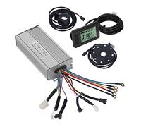 Electric Bike Motor Controller Kit High Performance 30A Sine Wave Controller with LCD7U Display Meter and Finger Throttle for 48V 1000W 1500W Motor DIY Electric Bicycle Scooter