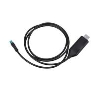 Electric Bike Motor Programming Cable Durable USB Wire for 2025 CAN BUS Mid Drive Motor Water Proof Connector for BBS01B/BBS02B/BBSHD Models 110cm Length Copper, PVC