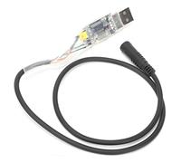 Electric Bike Motor USB Programming Cable Mid Drive Motor Kit USB Cable for Electric Bicycle with 58cm Nylon Cable Full Throttle PAS 1-9