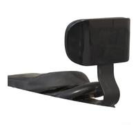 Electric Bike Rear Backrest U-Shaped Thickened Leather(Black)