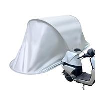 Electric Bike Seat Sunshade, Motorcycle Seat Rain Cover, Anti-Slip Foldable Protector Waterproof for Street Scooter Dirt Touring ATV Cruiser Bike Outdoor