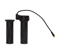 Electric Bike Throttle Grip, 1 Pair Electric Bike Throttle Grips Universal Sensitive Scooter Accelerator Handle with Waterproof Joint for Electric Conversion Ride