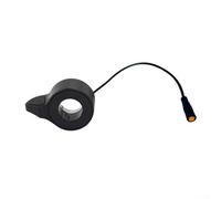 Electric Bike Thumb Throttle 270X for 36V-72V E-Bike, IPX4 Waterproof Speed Control Handle with 3-Pin Wire, Left or Right Mount, PC/ABS Shell