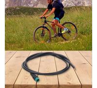Electric Bike Waterproof Connector Cable Signal Line Extension with 2/3/4/5/6 Pin Options Plastic and Steel Material (5 Pin Male)