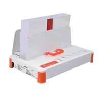 Electric Binding Machine, Hot Melt Glue Automatic Binder for A4/A5/Letter Size Documents, Ideal for Office and Homeschool Projects, Reports and Contracts