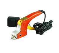 Electric Binding Tool, Pallet Packaging Strapping Banding Kit, Hot Melting Manual Baler Strapping Machine Sealer For PP Strap Buckle-Free Electric Strapping Tools Packaging Strap Tensioner Sealer(Grij