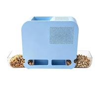 Electric Bird Feed Shell Cleaner Parrot Grain Electric Separator | USB Plug-in Feed Shell Remover Wind Sheller for Cleaning Screening Quick Shelling Farm Parrot Safe Eating