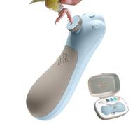 Electric Bird Nail Clippers: 4.5 Inch Battery Operated Safe Claw Polishing Tool Finger Shaver For Pet Care | Parakeet Conure Medium Care