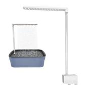 Electric Bird Shower Basin - Smart Waterfall Bath, Portable Parakeet Washing Tray | Continuous Circulation Pump Feature, Easy-Connect Faucet System Product, Indoor Aviary Lovebird Care Routine Scene