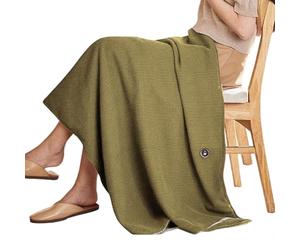 Electric Blanket - Fast Heating Folding Wrap Shawl, Electric Heating Blanket for Adults - for Camping, Travel, Winter, Car, Night, Outdoor and Office