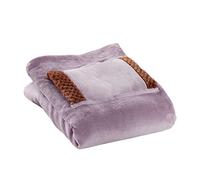 Electric Blanket Heated Throw with Heating Hand Warmer,Ultra Soft Luxurious Flannel Electric Over Blanket, Electric Heated Blanket Throw for Sofa Chair,Bed Throws for Winter Body Warmer (Purple)