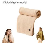 Electric Blanket, Wearable Heating Pad 3 Heat Levels, Portable Warm Office Outdoor for Home Shawl Use, Washable