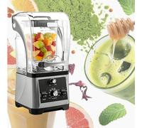 Electric Blender for Smoothies and Juices, Silent Operation with Speed Control and Cover, Ideal for Protein Shakes and Cold Press Juicing