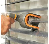 Electric Blind Brush, C or Z Slat Cleaning Brush, Slat Electric Cleaner Pliers for Outdoor Blinds, C or Z slats Brush, Essential Slat Cleaner Tool, Easy Cleaning for Use