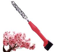 Electric Blossom Thinner, Cordless Rechargeable Pruning Thinning Machine, Handheld Blossom Thinner Tool with 2 Batteries for Flower Care and Tree Maintenance