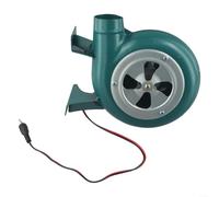 Electric Blower For BBQ For Blacksmith For Forge Air For, Centrifugal Fan For Stove, AC 100-240V DC 12V High Speed 2800RPM Metal Shell Pure Copper Motor Adjustable Wind(30W)